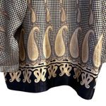 Crystal XL Silk Paisley Button Photo 5