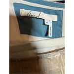 Anthropologie  Floreat Champagne Beige Crinkled Crushed Velvet Shirt Mini Dress S Photo 3