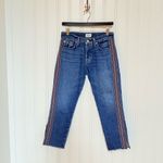 Hudson Jeans Hudson Relaxed Straight Straight Jeans Luxe Riley Crop Denim Women 25 Button Fly Photo 2