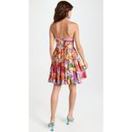 Cara Cara mini strapless floral multicolored Pleated Nadia Dress 4 Orange Photo 1