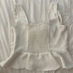 Gianni Bini Cropped Size 4 Tie Top Photo 2
