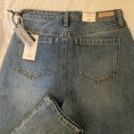 BLANKNYC The Madison crop Rhinestone Front Blue Denim Jeans Womens SIZE 26 Photo 7