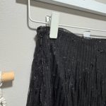 Avec Les Filles Nwt  Sequin Black Mini Skirt Photo 7