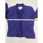 Bar III Bar lll Purple 3/4 Sleeves Open Front By Blazer Jacket Sz L Women Photo 4