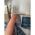 American Eagle high waisted stretchy ripped jeans size 4 blue jeans wide leg Photo 4