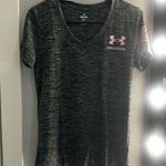 Under Armour Gray  v neck tshirt Photo 0