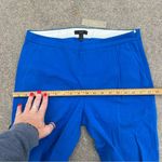 J.Crew Martie Pant in Bi-Stretch Cotton Pool Blue NWT Style B8521 Size 8 Photo 8