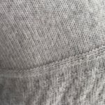 Oversize Knit Hooded Sweater Gray Size M Photo 5
