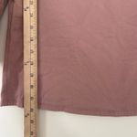 J. Jill Supersoft Square Neck Tee 3/4 Sleeve Mauve Pink Basic Top Women's Small Photo 5