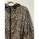 Free People FP Movement Printed Run Wild Jacket in Leopard S Leopard Animal EUC Photo 5