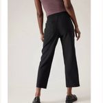 Athleta Farallon Pant Straight Leg Organic Cotton Black- Size Small Petite Photo 1
