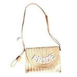 Bride Woven and Pearl Crossbody Purse White Photo 0