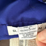 Vintage 80s Hudson’s Silk Purple Gold Bling Cropped Bolero Jacket S M Size M Photo 11