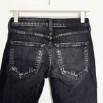 AMO Twist Ink Low Rise Faded Black Skinny Ankle Jeans Casual Stretch Size 24‎ Photo 7