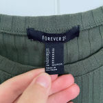 Forever 21 NWOT |  women’s‎ cutout textured bodycon dress — medium Photo 1