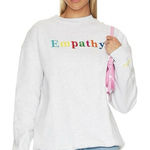 The Mayfair Group Empathy White Sweatshirt One Size Size undefined Photo 0