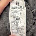 Under Armour  Women’s Heather Gray Zip Pullover Long Sleeve Mock Neck Shirt- Med Photo 10