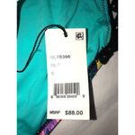 Nanette Lepore Swim Bikini Bottoms Size S Black Floral Crochet Tropical NEW Photo 4