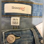 Skinny Girl  Jeans The High Rise - Button Front Cropped - Wide Leg - NWT - SZ 28/6 Photo 5
