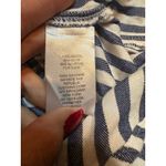 Workshop Republic Clothing Striped V Neck Short Sleeve Blouse Women's M M Rayon Photo 3