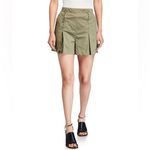 Laundry by Shelli Segal NEW Pleated Lace-Up Shorts in Olive, Size XL Photo 7