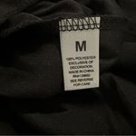 Madden Girl  Black Mesh Mini Dress Red Heart Print Lace Trim Slip Dress Size M Photo 11