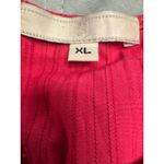 Pink Striped Dress‎ XL Floral Embroidery Butterfly Sleeveless Casual Cute Photo 2