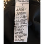 Dress Barn Black Velvet Maxi Dress Beaded Fringe Metallic Bodice Formal Party Event Size 6 Photo 6