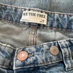 We The Free NWOT Free People  Distressed Palmer Cuff Baggy Denim Jeans Size 29 Photo 3