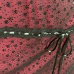 Jonathan Martin NWT NOS 90’s Y2K Vintage  Black Lace and Hot Pink Dress Size L Photo 3