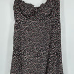 Dress Forum Babydoll Mini Dress Womens Medium Milkmaid Prairie Cottage Floral Photo 0