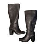 Naturalizer Women's Black Knee High Boots Wide Calf Size 5.5 Photo 4
