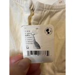 Free People NWT Cheyenne Ivory Puff Sleeve Denim Mini Dress Size Medium Photo 5