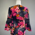 Ny Collection SALE! Floral  Crewneck Top Size M EUC Photo 1