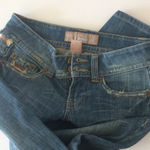 Candie's Candie’s Distressed Patch Capri Jeans Photo 5