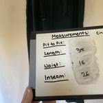 Peacock size 16 turquoise green wide leg trousers with belt business casual Photo 3