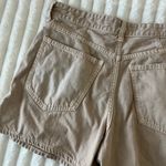 Madewell Women's Beige Baggy Jean Shorts Photo 6