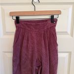 Purple Corduroy High Waisted Pants Size XS Photo 2