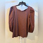 Nation Ltd  Chocolate Brown Top Photo 1
