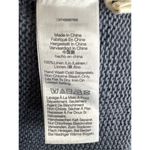 Madewell Linen Drop Shoulder Sweater in Blue Jay Size Medium NWT Coastal Drapey Blue Photo 7