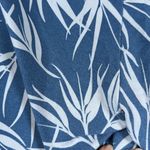 Lands' End Blue Light Blue Leaves Ankle Pants Size XL GUC #5542 Photo 3