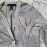 Marc by Marc Jacobs  gray striped cardigan sz M Photo 5