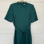 Boden Women’s 6R Forest Green Sophie Belted Wide Leg Jumpsuit Size 6 Photo 0