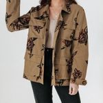 Flying Tomato JEALOUS TOMATO Pinpoint Floral Jacket Small Photo 2