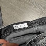 ZARA  Women’s Straight Gray Jeans Photo 3