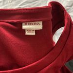 Merona Women Burgundy Red Casual Sleeveless Flattering Party Eveni Mini Dress XS Photo 4