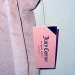 Juicy Couture 👑 Pink Velvet Fleece Bling Silver Rhinestone Logo Sleep Shirt Y2K Photo 5