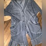 Cynthia Ashby bohemian Unite Jacket light blue boho artsy spring winter boho XL Photo 5