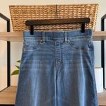 Spanx 20407R Seamed Front Wide Leg Denim in Vintage Indigo Pull-on Jeans, M Photo 3