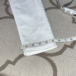 Old Navy  boyfriend skinny distressed patch knees white jeans, size 0 Photo 5